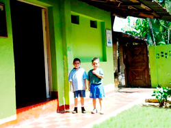 Nicaraguan host family